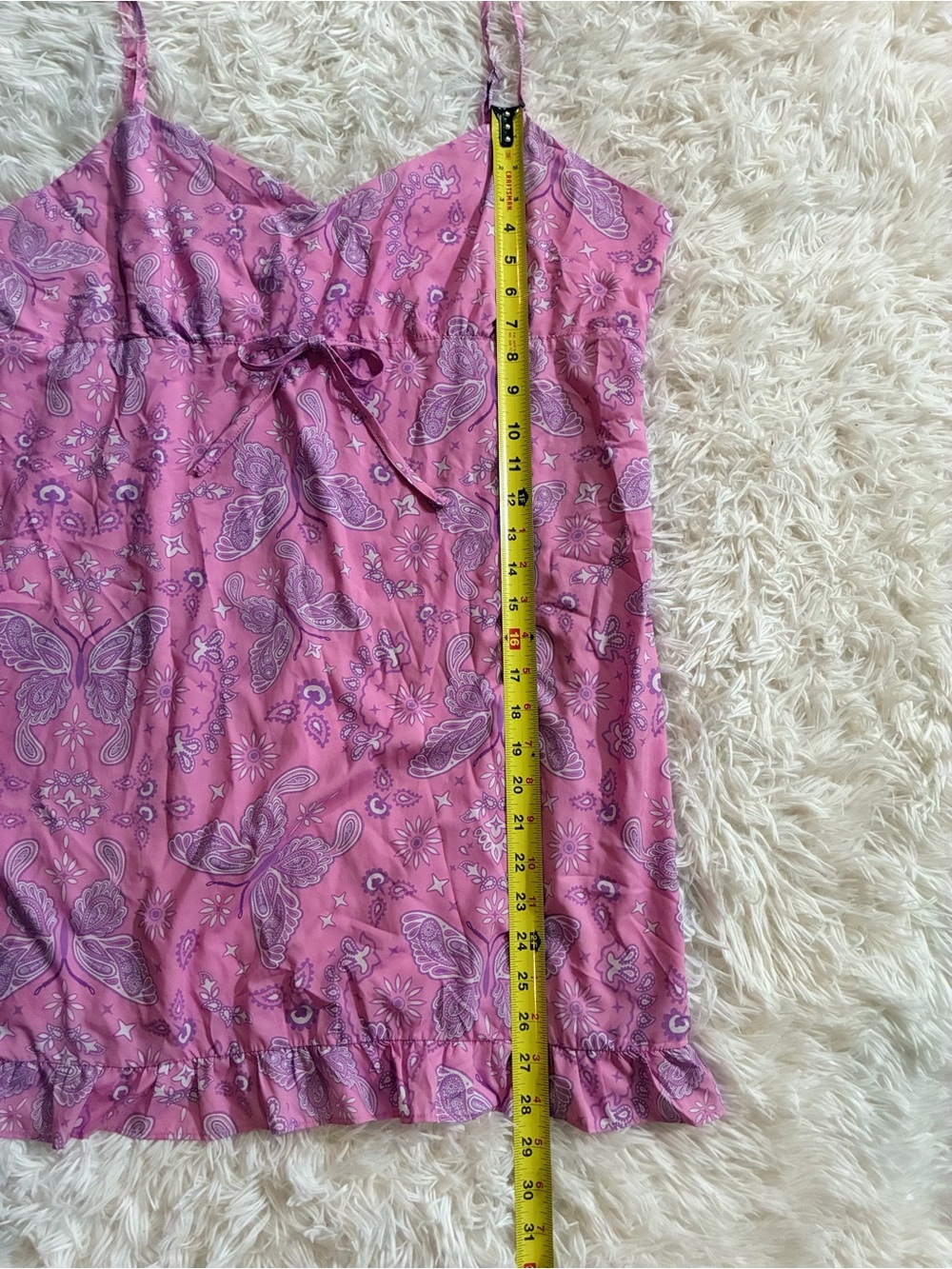 Dolls Kill Sugar Thrillz Y2K 90s Fairy Festival Butterfly Bandana Print Dress 1X - Picture 6 of 12